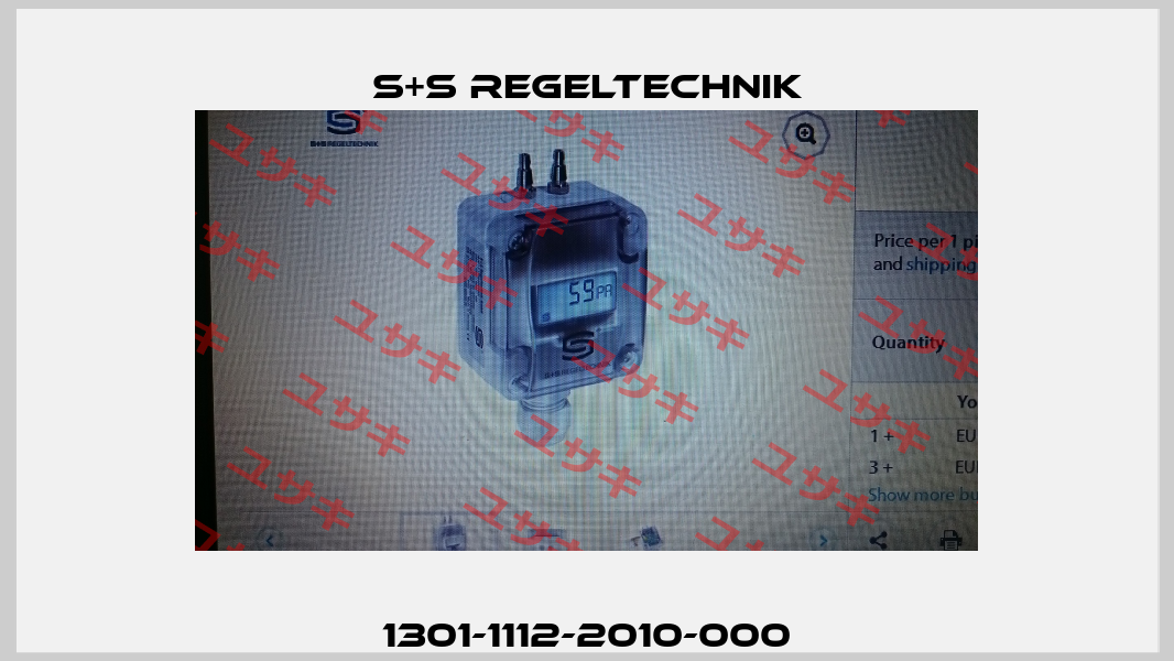 1301-1112-2010-000 S+S REGELTECHNIK