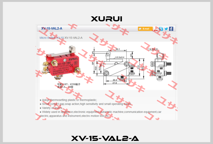 XV-15-VAL2-A  Xurui