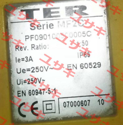PF090100500005C Ter Tecno Elettrica Ravasi