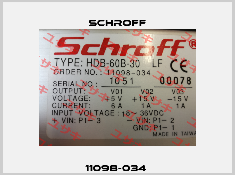 11098-034  Schroff