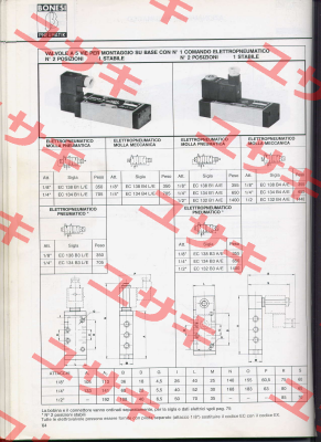 EC138B1A/E  Bonesi Pneumatic