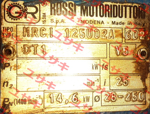 MR CI 125 UO2A  Rossi