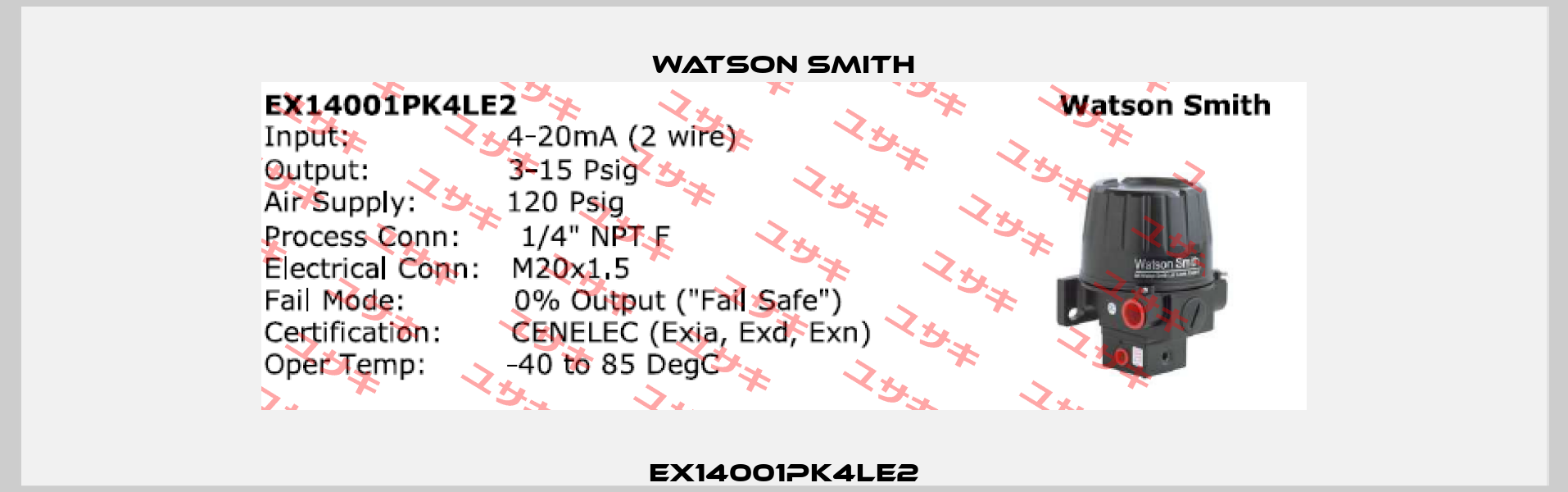 EX14001PK4LE2 Watson Smith