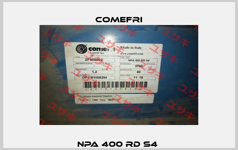 NPA 400 RD S4  Comefri