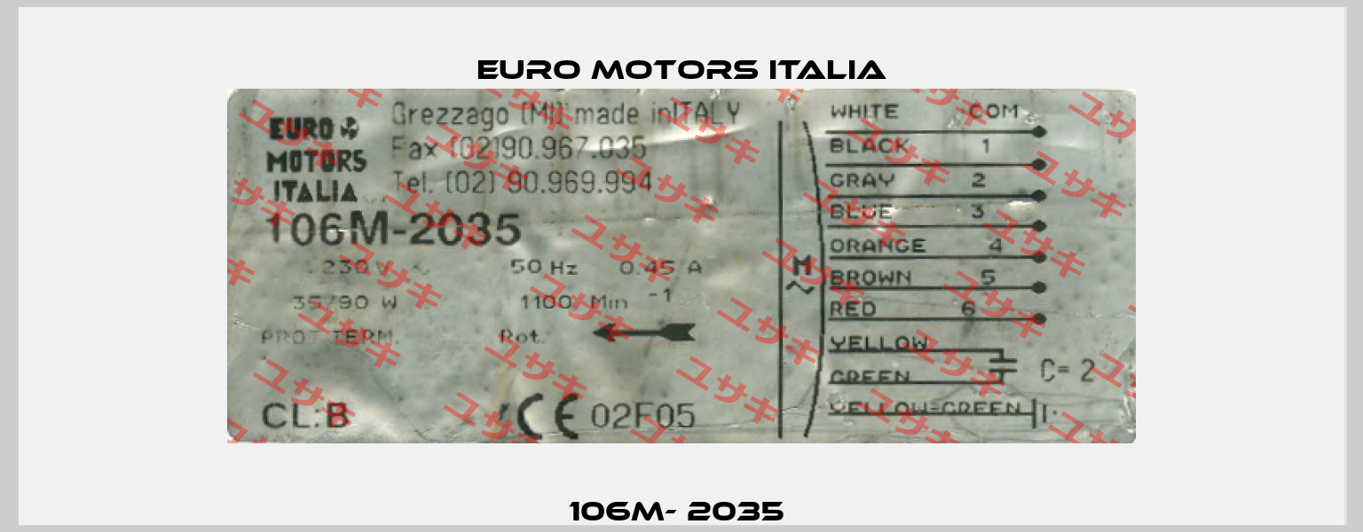 106M- 2035  Euro Motors Italia