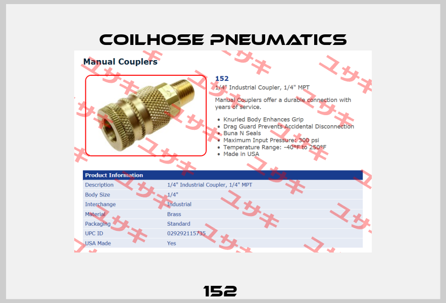 152  Coilhose Pneumatics