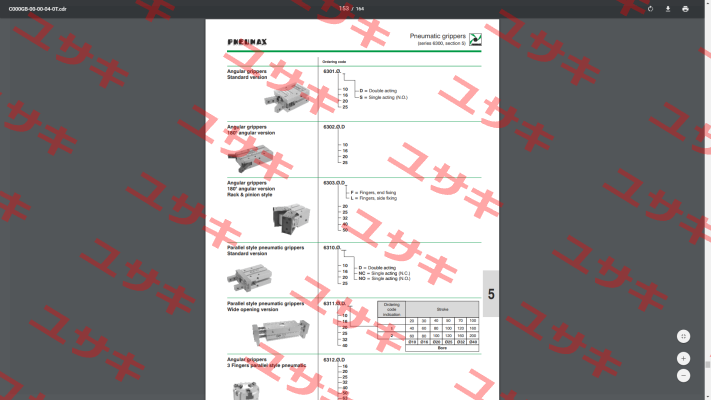 6303.40.DF  Pneumax