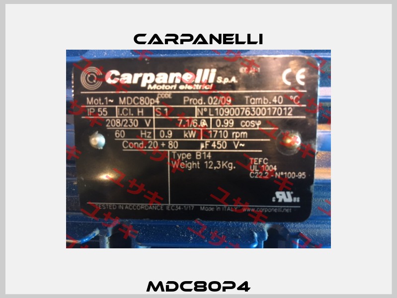 MDC80P4 Carpanelli