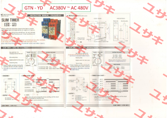 GTN-YD, AC 380V ~ 480V  Luxco (formerly Westronics)