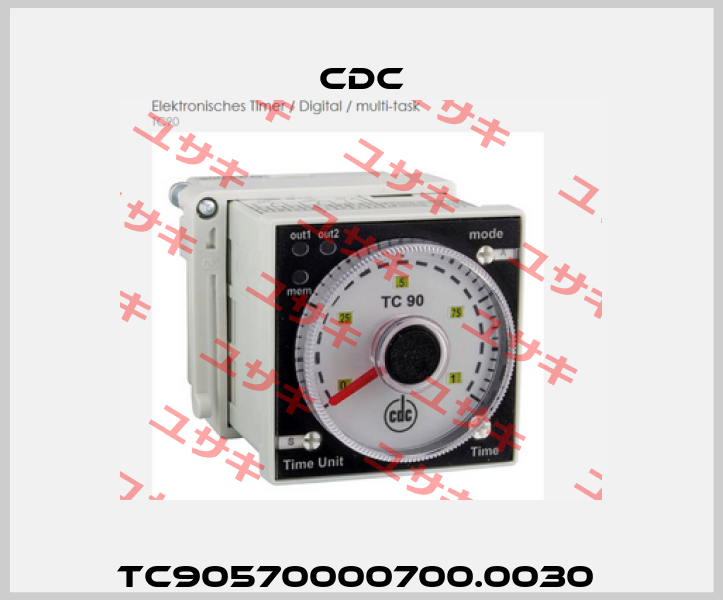 TC90570000700.0030  CDC
