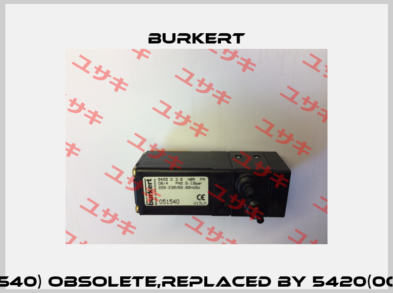 0420(051540) obsolete,replaced by 5420(00207359)  Burkert