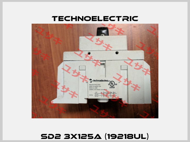 SD2 3X125A (19218UL) Technoelectric