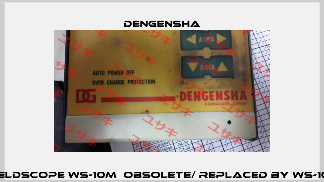 WELDSCOPE WS-10M  obsolete/ replaced by WS-100 Dengensha