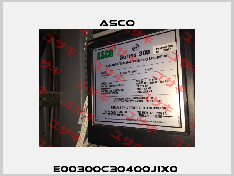 E00300C30400J1X0  Asco