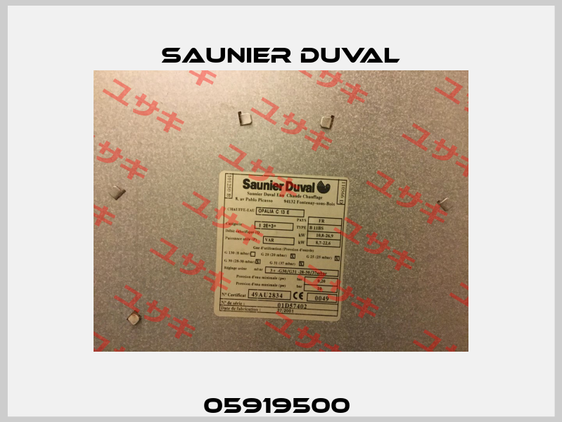 05919500  Saunier Duval