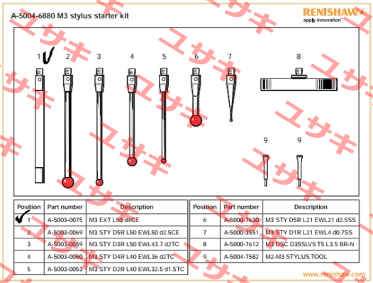 A-5003-0075 Renishaw