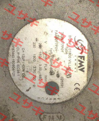 TYPE: 7605077P01 FMV-Lamel (now Ziehl Abegg)