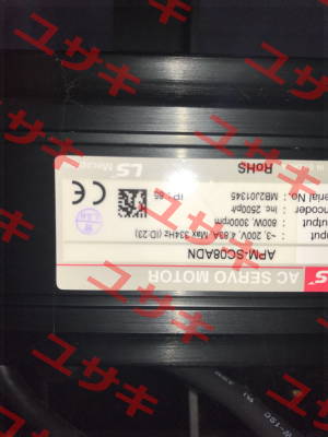 APM - SC08 ADN obsolete, alternative Yaskawa motor SGMJV08 + driver SGDV5R5  LS Mecapion