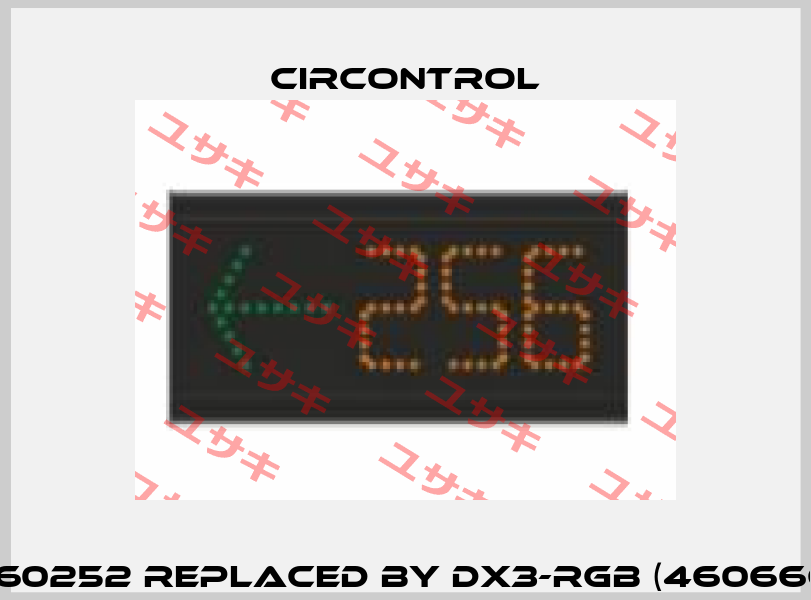460252 REPLACED BY DX3-RGB (460666) CIRCONTROL