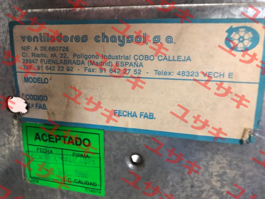7600013 Chaysol