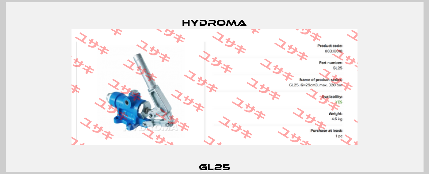 GL25 HYDROMA