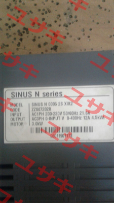 SINUS N 0005 2S XIK2 Santerno