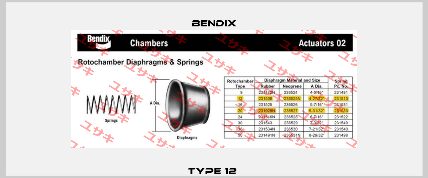 Type 12  Bendix