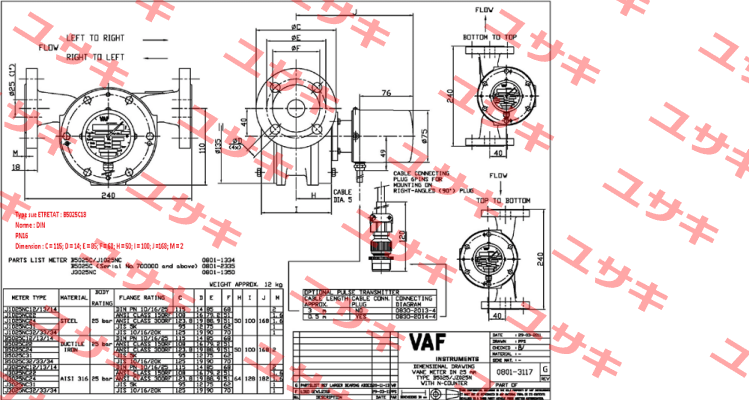 B5025C13  VAF Instruments