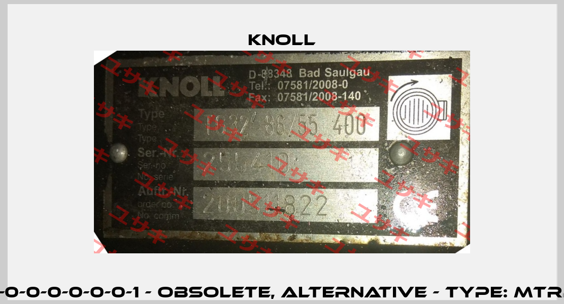 TG 32-86/55 400-1-1-0-0-0-0-0-0-1 - obsolete, alternative - Type: MTR20-7/4A-W-A-HQQV  KNOLL
