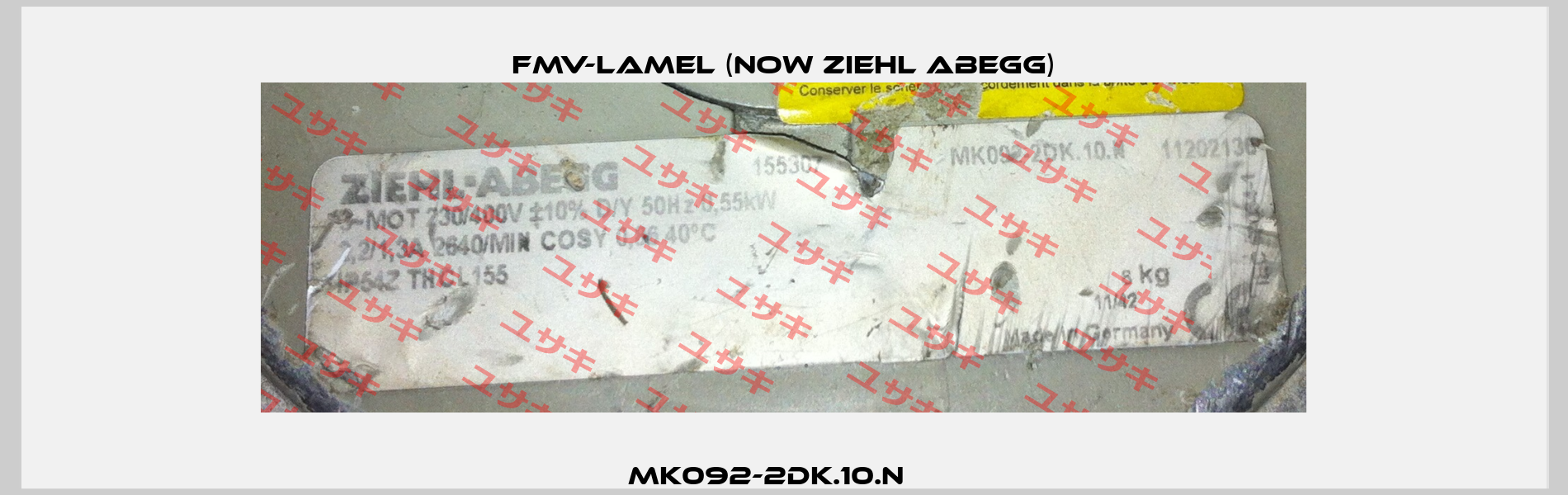 MK092-2DK.10.N     FMV-Lamel (now Ziehl Abegg)