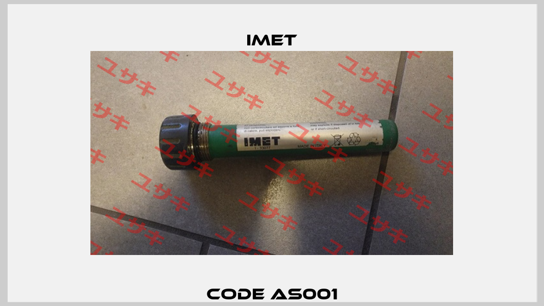 Code AS001 IMET