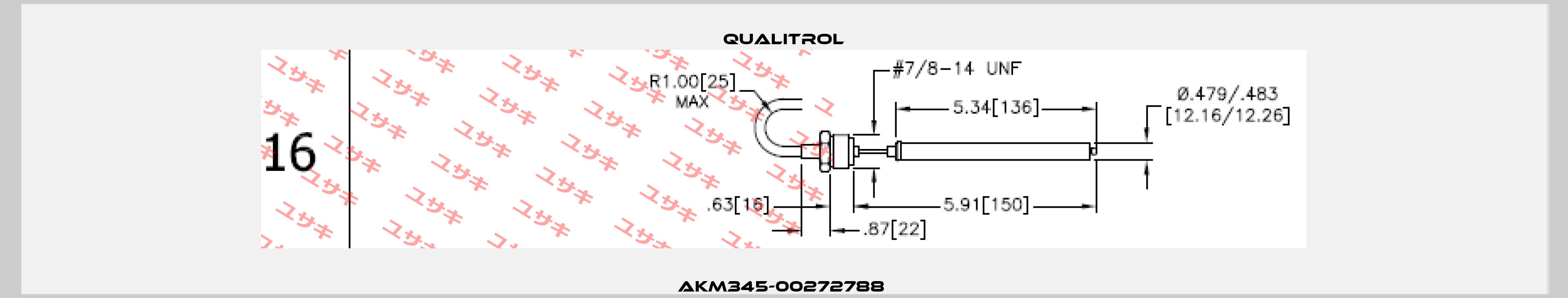 AKM345-00272788  Qualitrol