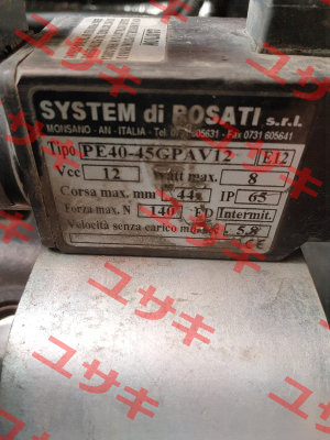 PE40-45GPAV12 System di Rosati