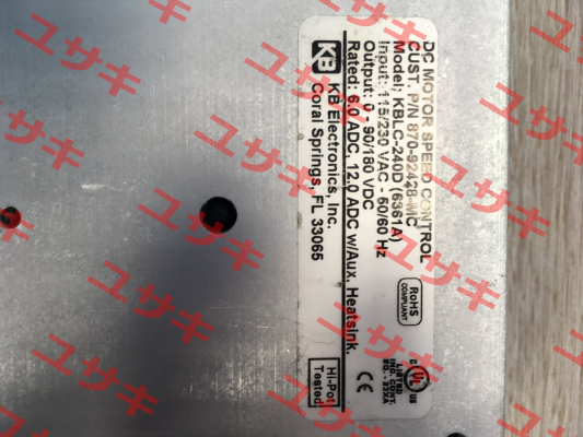 KBLC-240D (6361A) KB Electronics