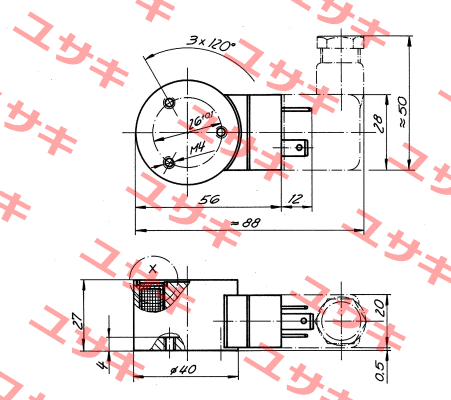 GTA040.524001 24V DC  HAHN-MAGNET (Kendrion)