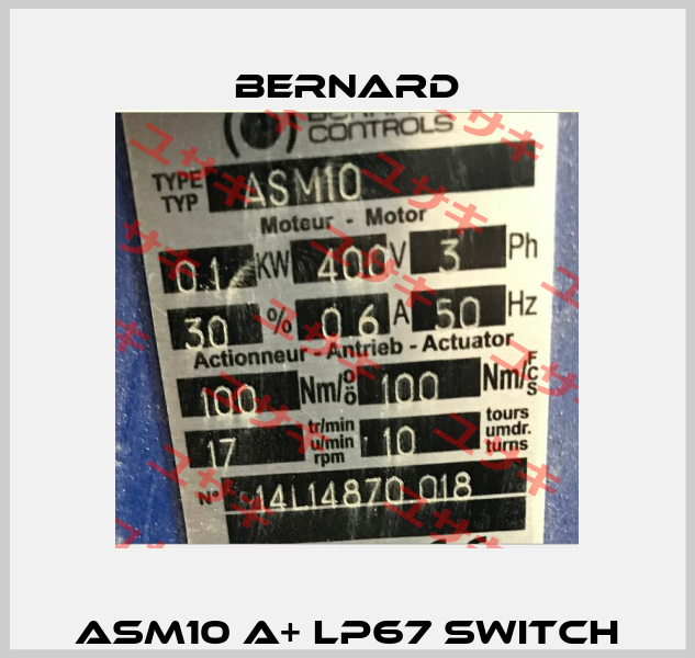ASM10 A+ lP67 Switch Bernard