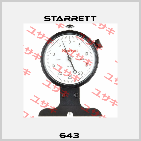 643  Starrett