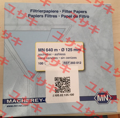 I.105.02.125 (1 packеt= 100 pcs)  Macherey Nagel