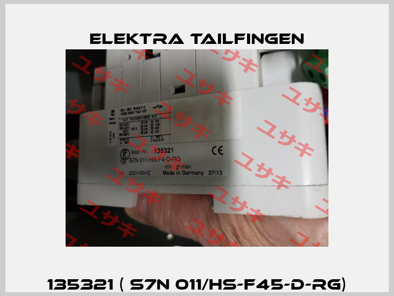 135321 ( S7N 011/HS-F45-D-RG) Elektra Tailfingen