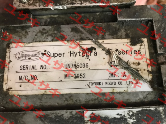 HN7K5096 OEM  JTEKT FLUID POWER SYSTEMS CORPORATION (ex. Toyooki)