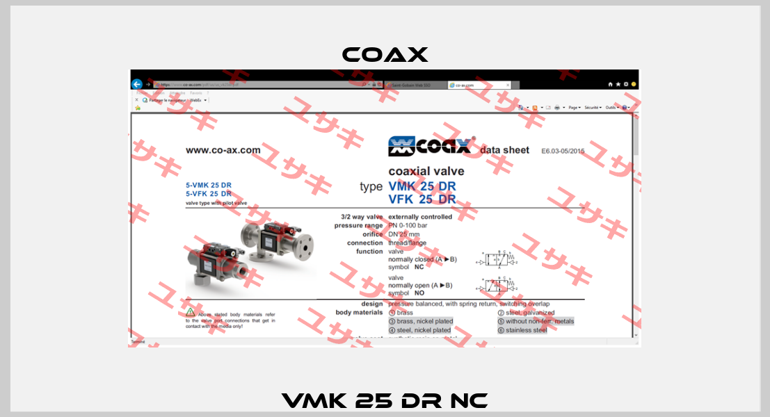 VMK 25 DR NC Coax