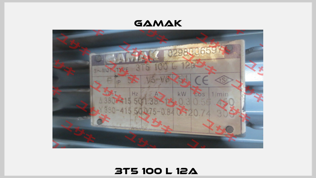 3T5 100 L 12a  Gamak