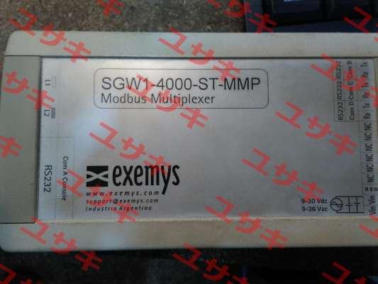 SGW1-4000-ST-MMP OLD, REPLACED BY SGW1-4B0-00-IA3-MMP  EXEMYS