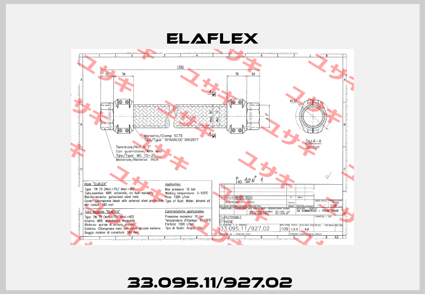 33.095.11/927.02  Elaflex