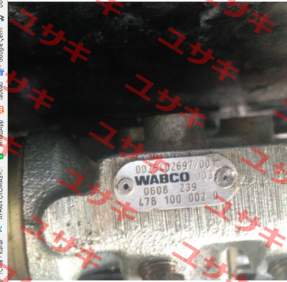 478 100 002 0 Wabco