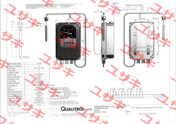 AKM345-00243386 Qualitrol