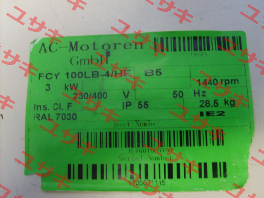 FCY 100 LB 4/HE  AC Motoren