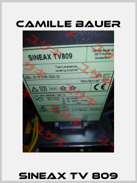 Sineax TV 809 Camille Bauer
