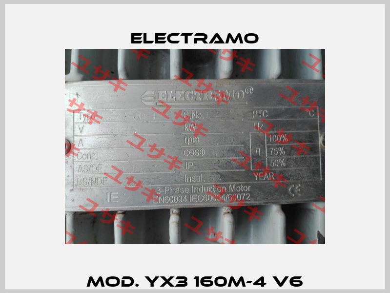 MOD. YX3 160M-4 V6 Electramo