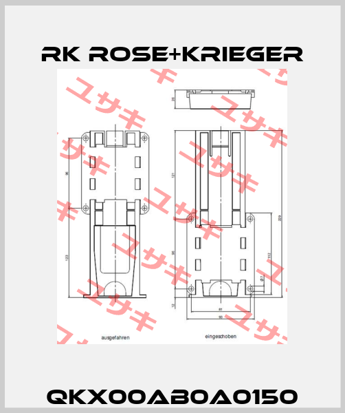 QKX00AB0A0150 RK Rose+Krieger